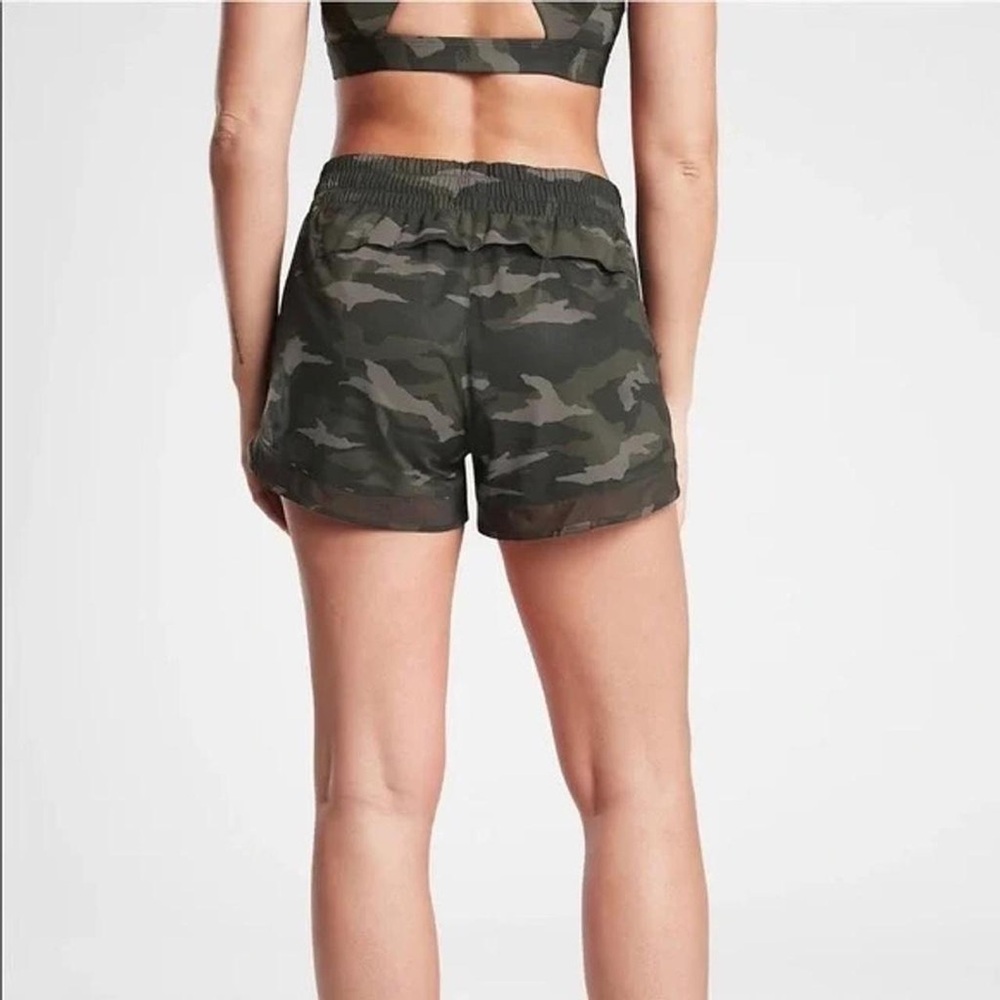 Mesh Racer Run Mid Rise 4 Short (XS)